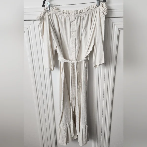 Eloquii Off The Shoulder Dress Size 26/28 - Picture 3 of 5